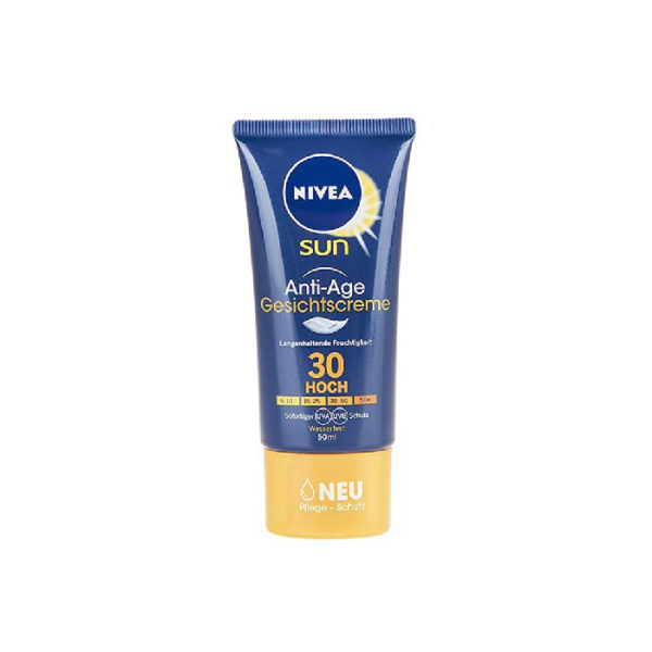 کرم ضد آفتاب و ضد چروک نیوآ مدل Gesichtscreme SPF30 حجم 50 میلی لیتر