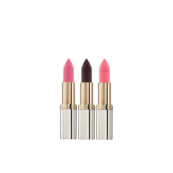 ست رژلب لورآل سری Color Rich Natural بسته 3 عددی